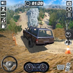Icono de jue simulador jeep todoterreno